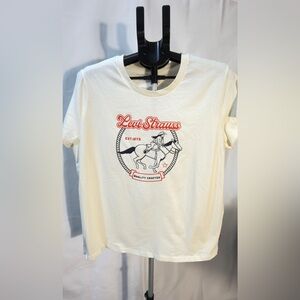 Levi's White Graphic Tee - size XL